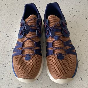TEVA Pecan Terra-Float Churn Tan/Blue Performance Water Shoes Men’s Size 8 New